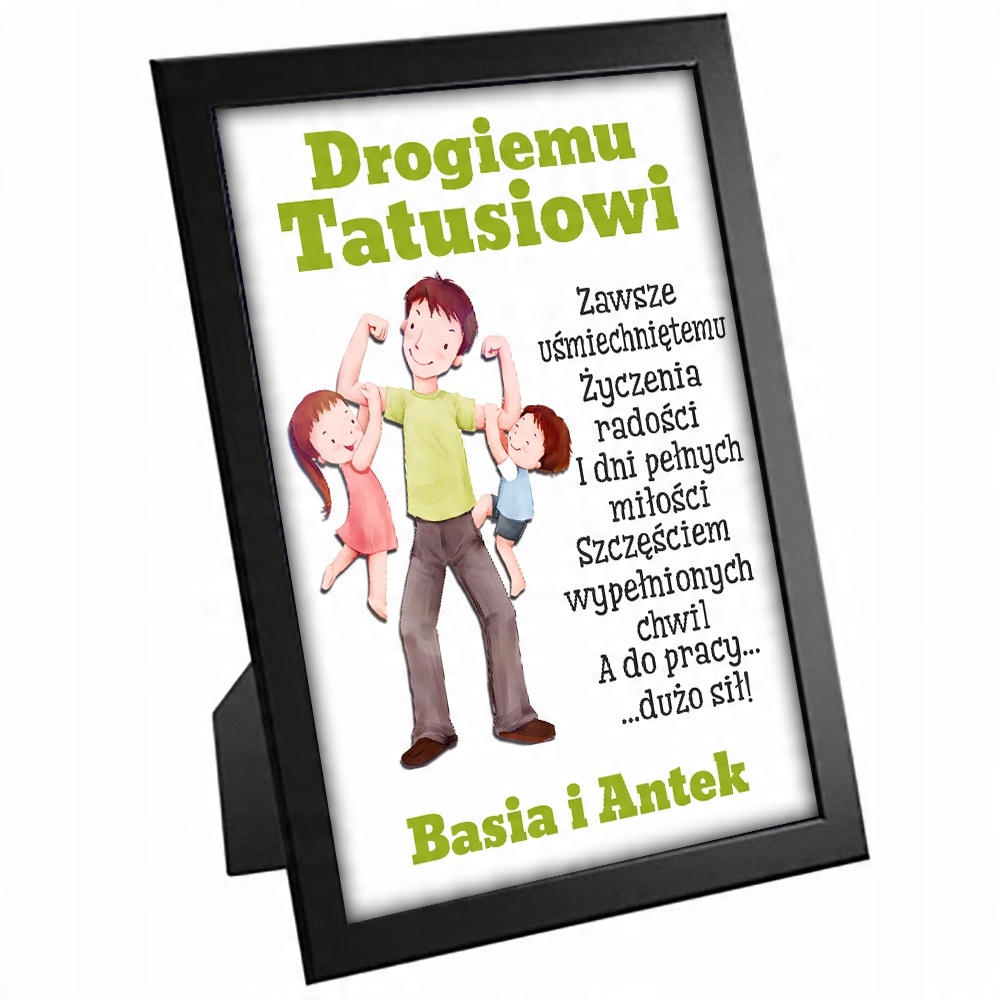 

Podziękowanie Dla Taty Dzień Taty ramka