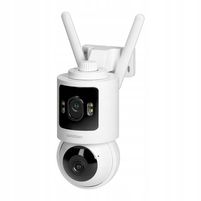 Venkovní otočná kamera Avidsen, 3MP+3MP, Wi-Fi, paměť, dvousměrný disk