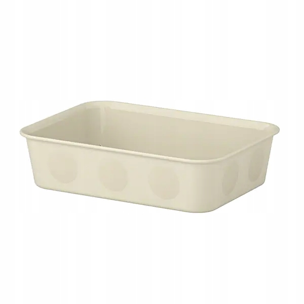 

Ikea Nojig Organizer plastik beżowy 15x20x5 cm
