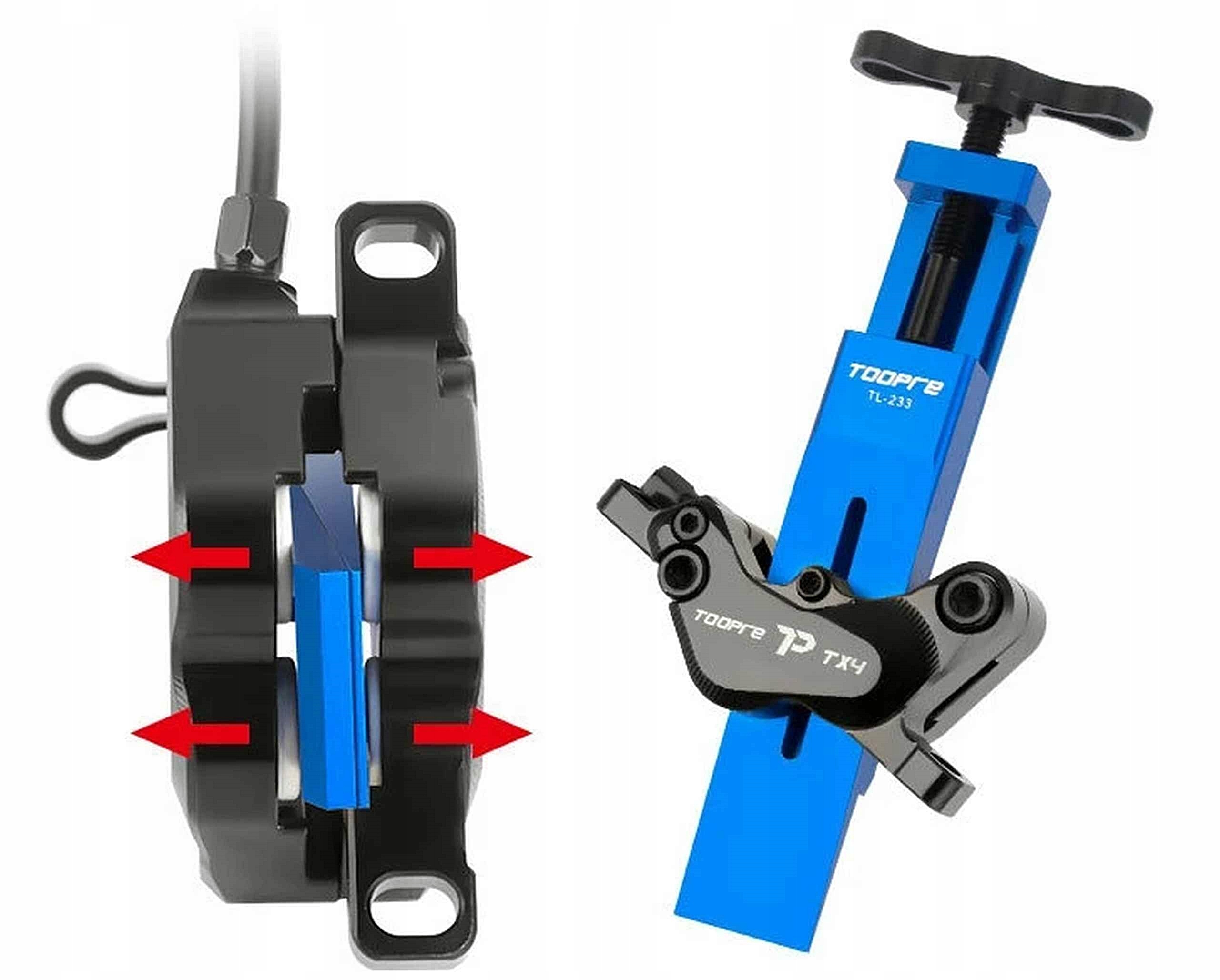 Rozpierak do tłoczków hamulców tarczowych Toopre TL-233 serwis zacisków