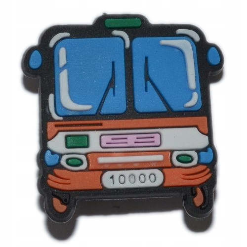 

Pojazdy - Przypinka do Crocs - Autobus - 3272