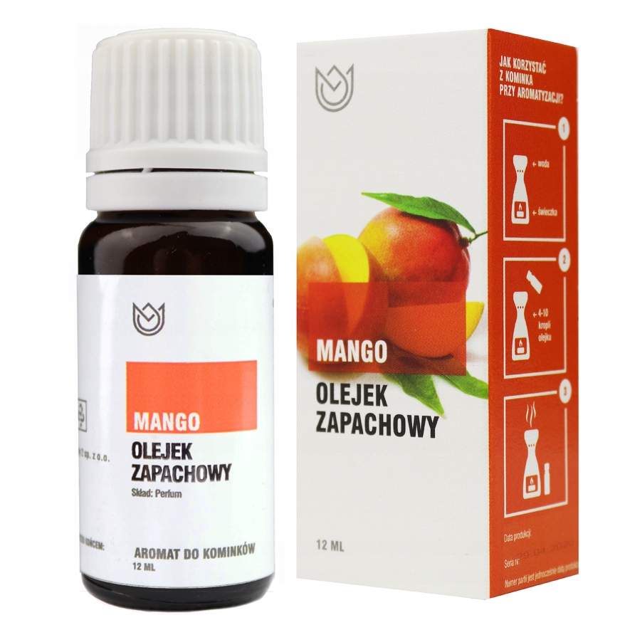 

Olejek zapachowy Mango Naturalne Aromaty 12ml