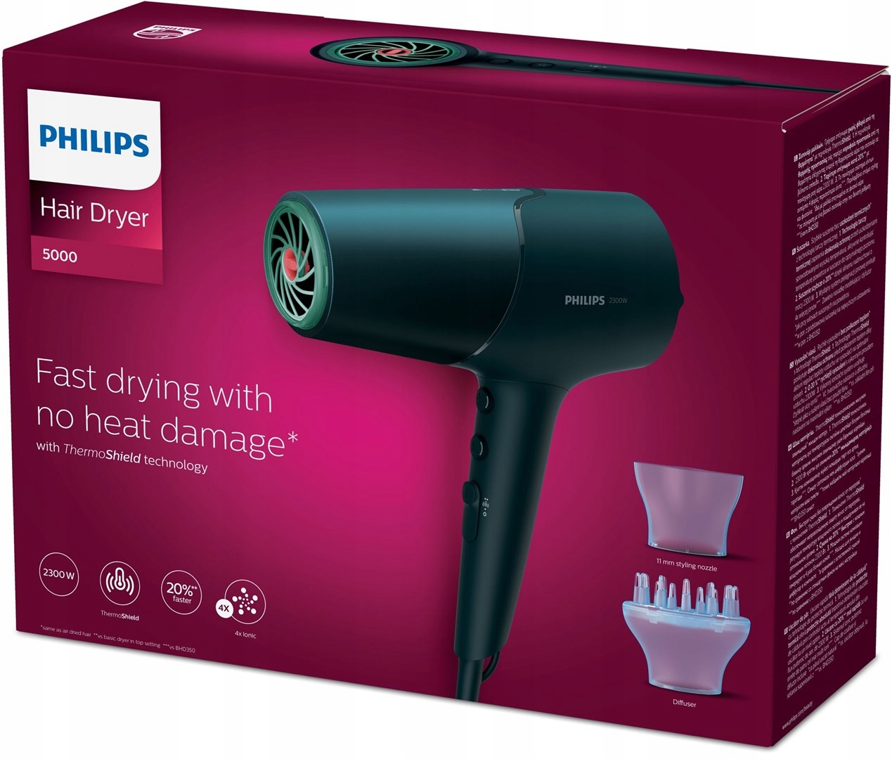 Hajszárító PHILIPS BHD 512/00 Márka Philips