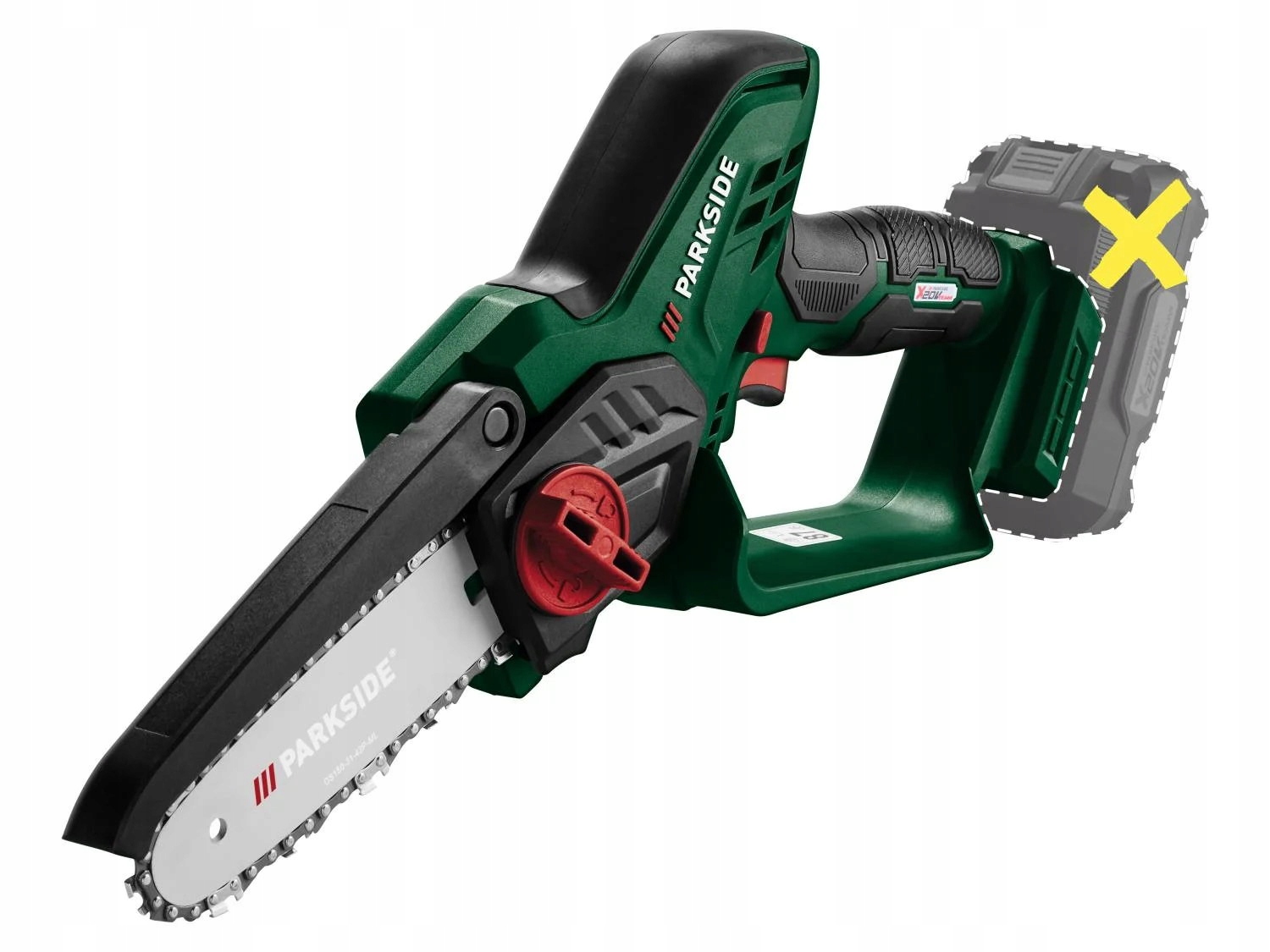 Akumulatorowa pilarka Parkside do gałęzi 20 V Paghs 20-Li C4 Łańcuchy 2 szt