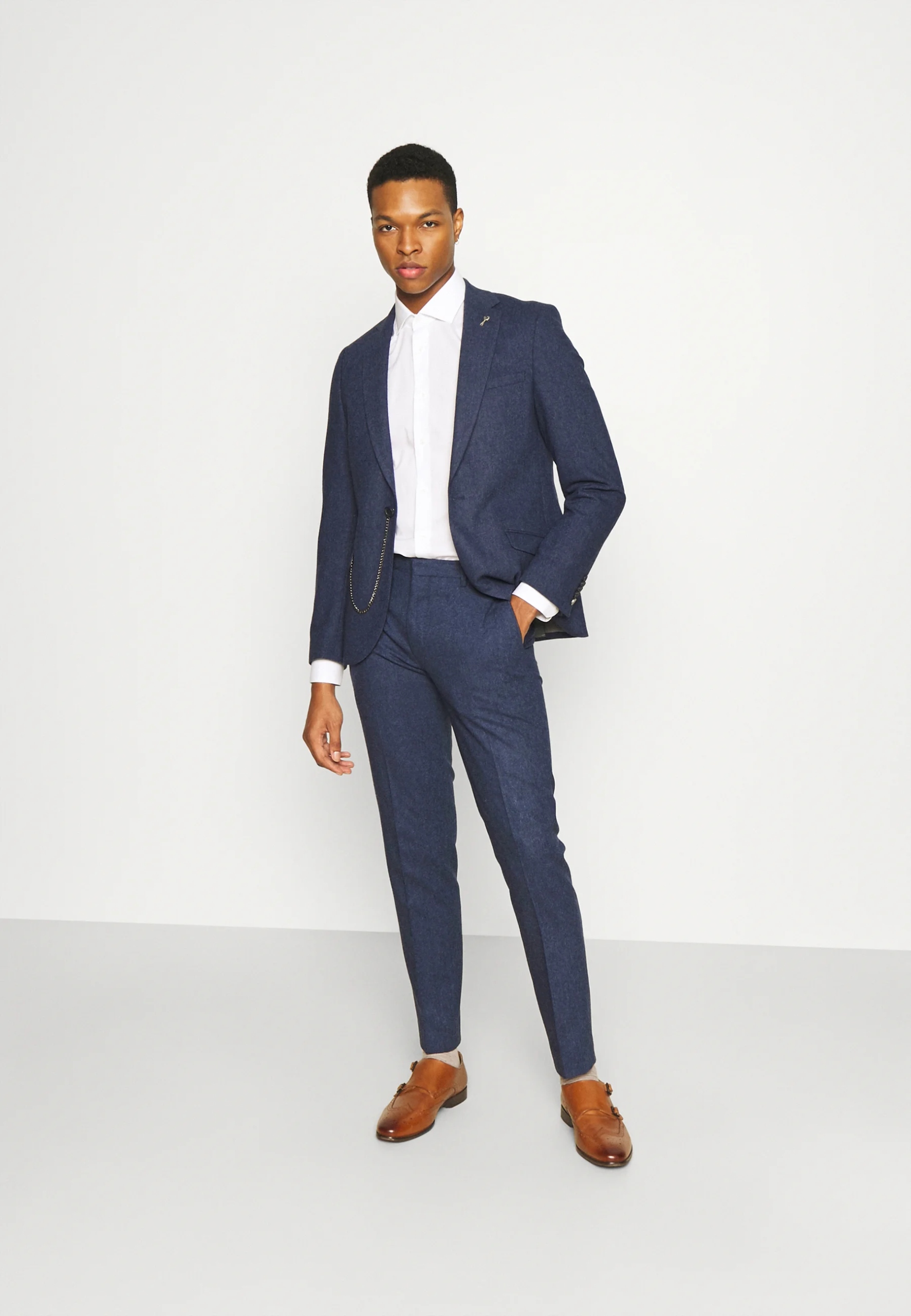 Shelby & Sons Garnitur 50 xxl 3xl wełniany