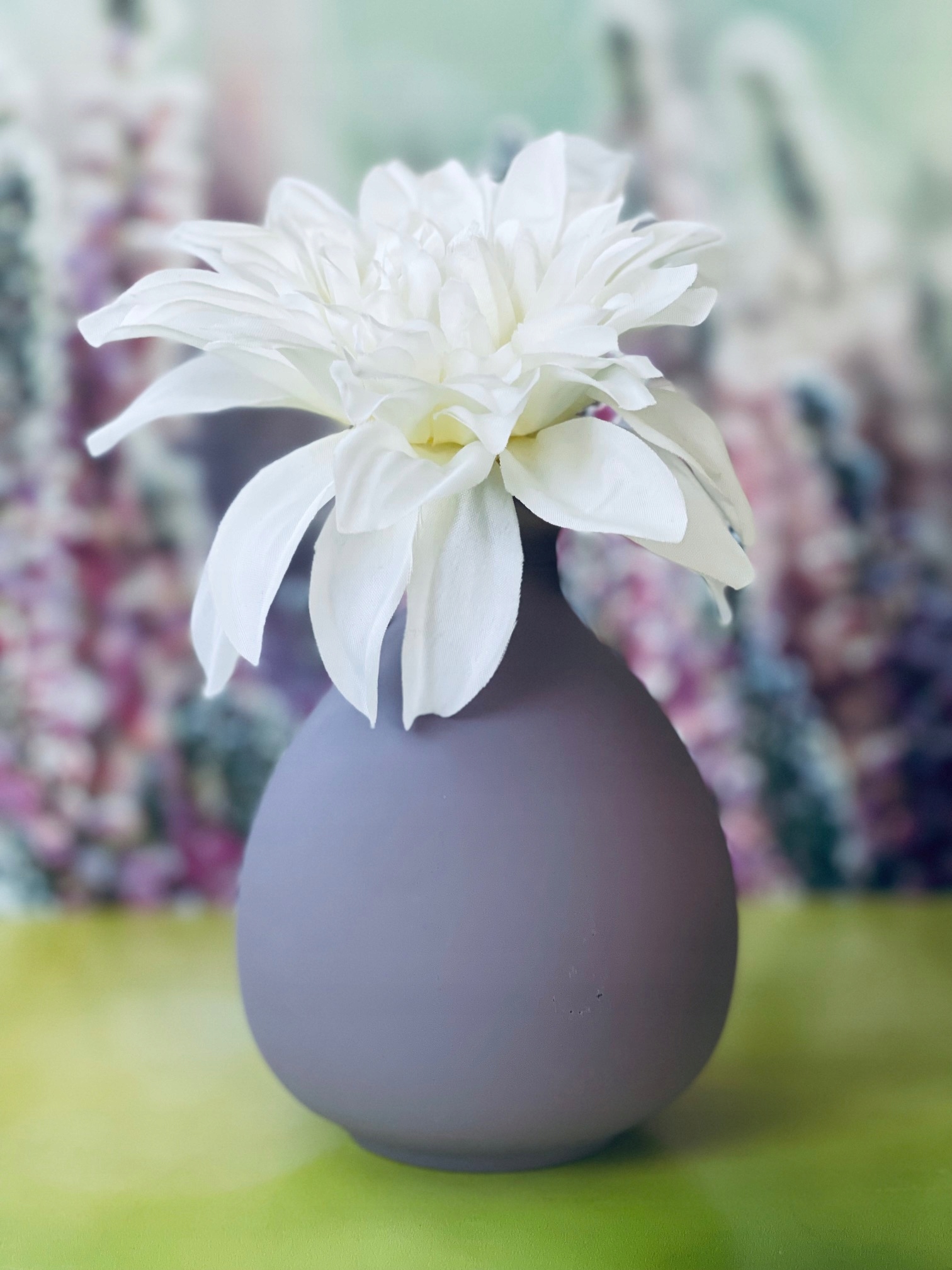 MAŁY WAZONIK SZKLANY WAZON MATOWE SZKŁO do DIY FIO Kod producenta STYLEK03007863/22