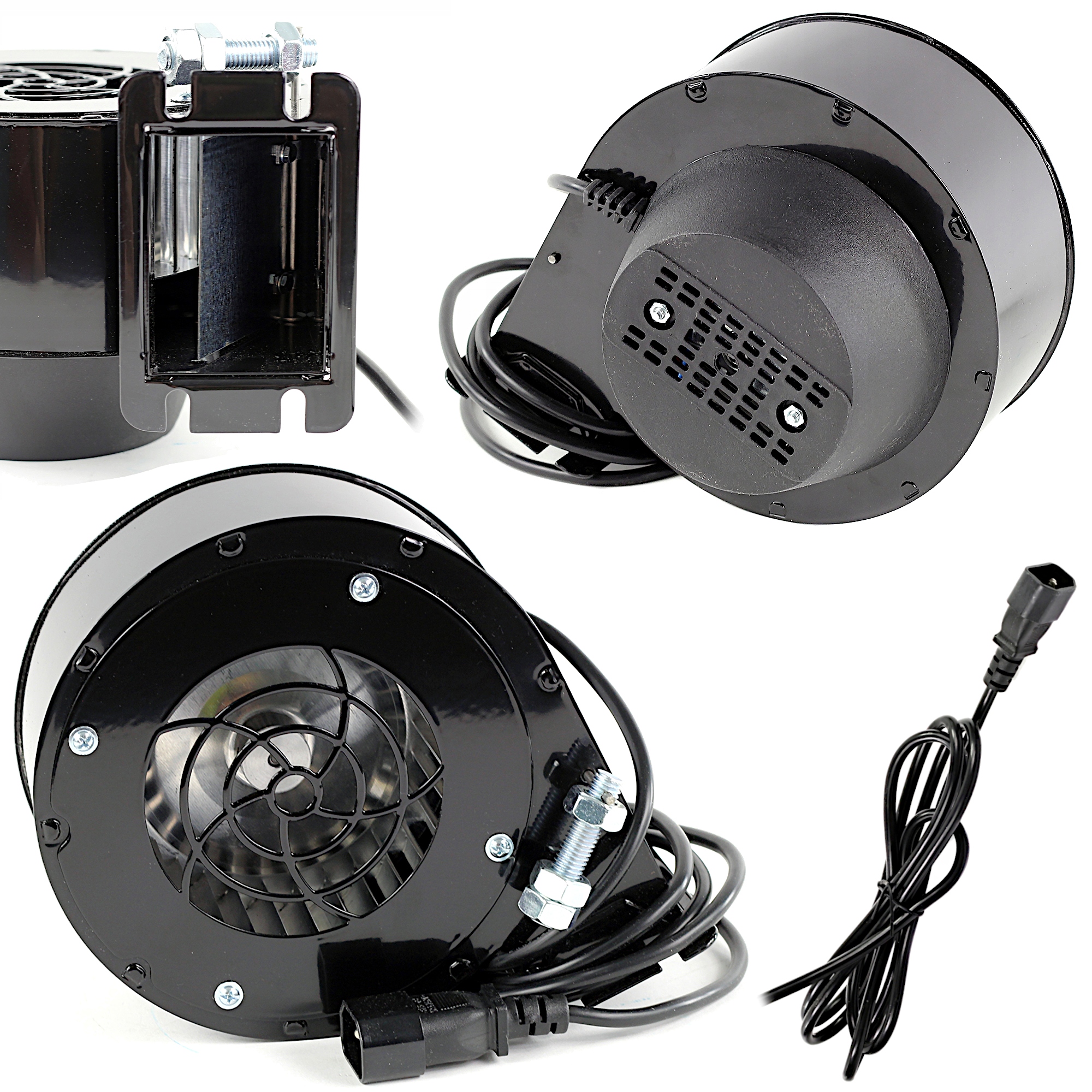 Ventilátor Dmychadla NWS-79 Pro Kotle O Výkonu 80 W S Úzkým Límcem