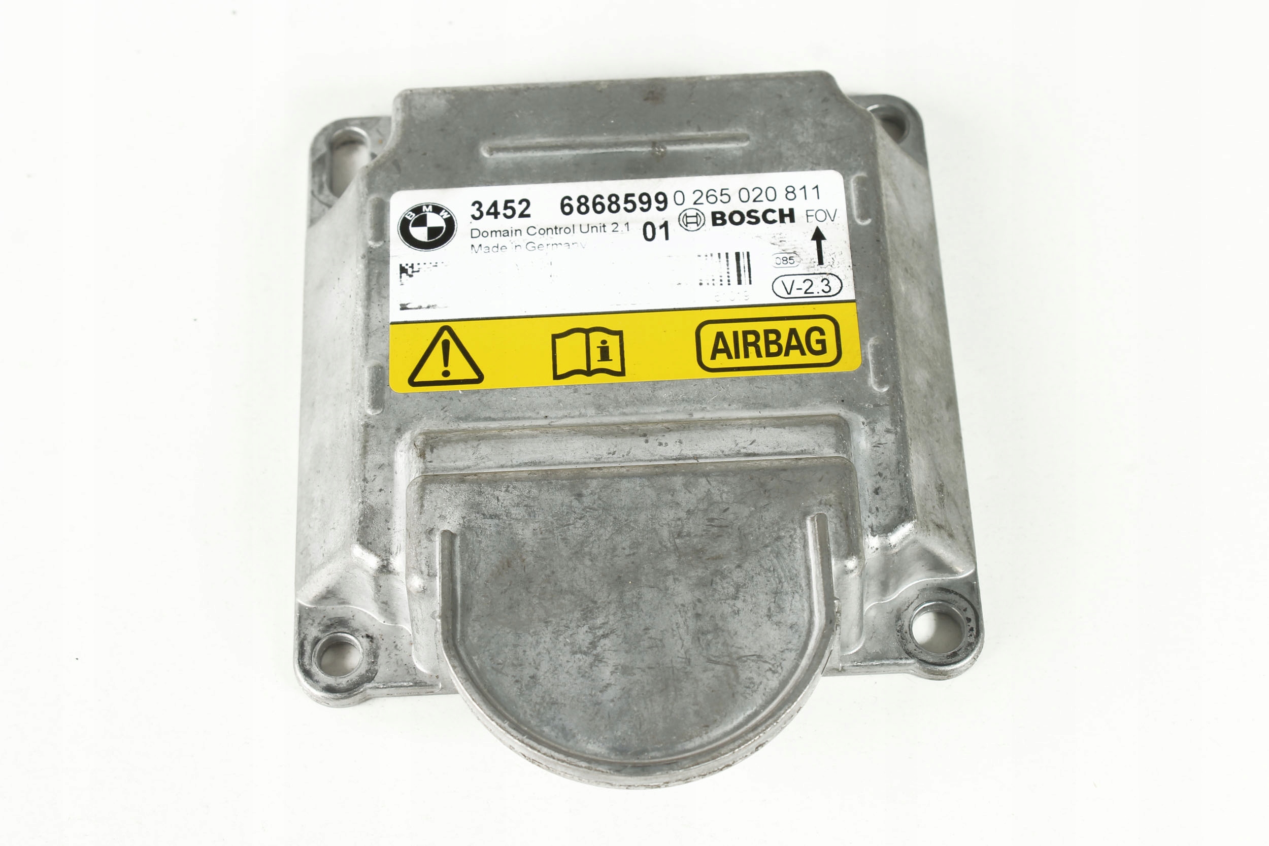 6868599 - BMW F20 F22 F30 F32 F25 X3 модуль датчика подушки безопасности