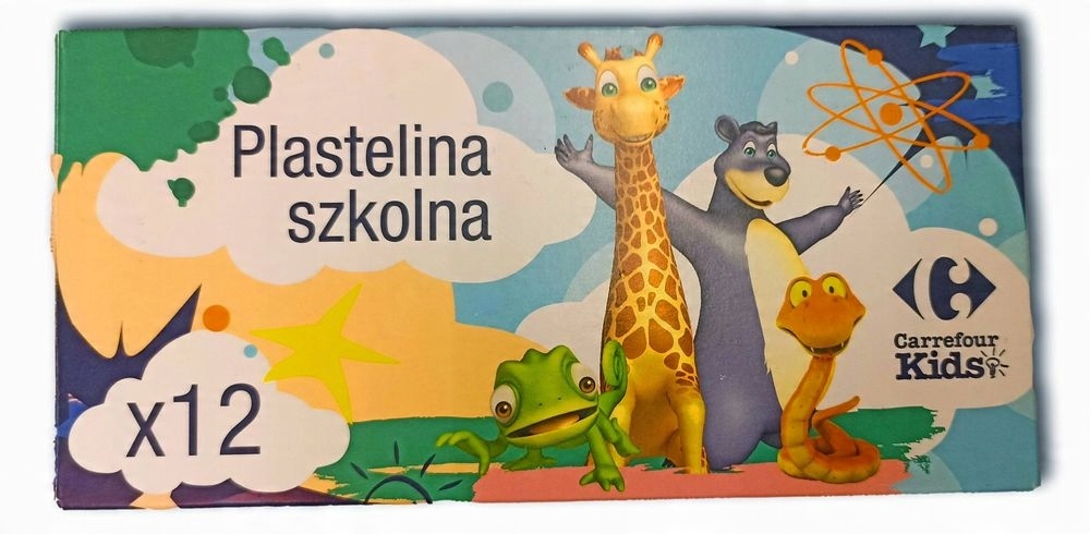 

Carrefour Plastelina Szkolna 12 Mix