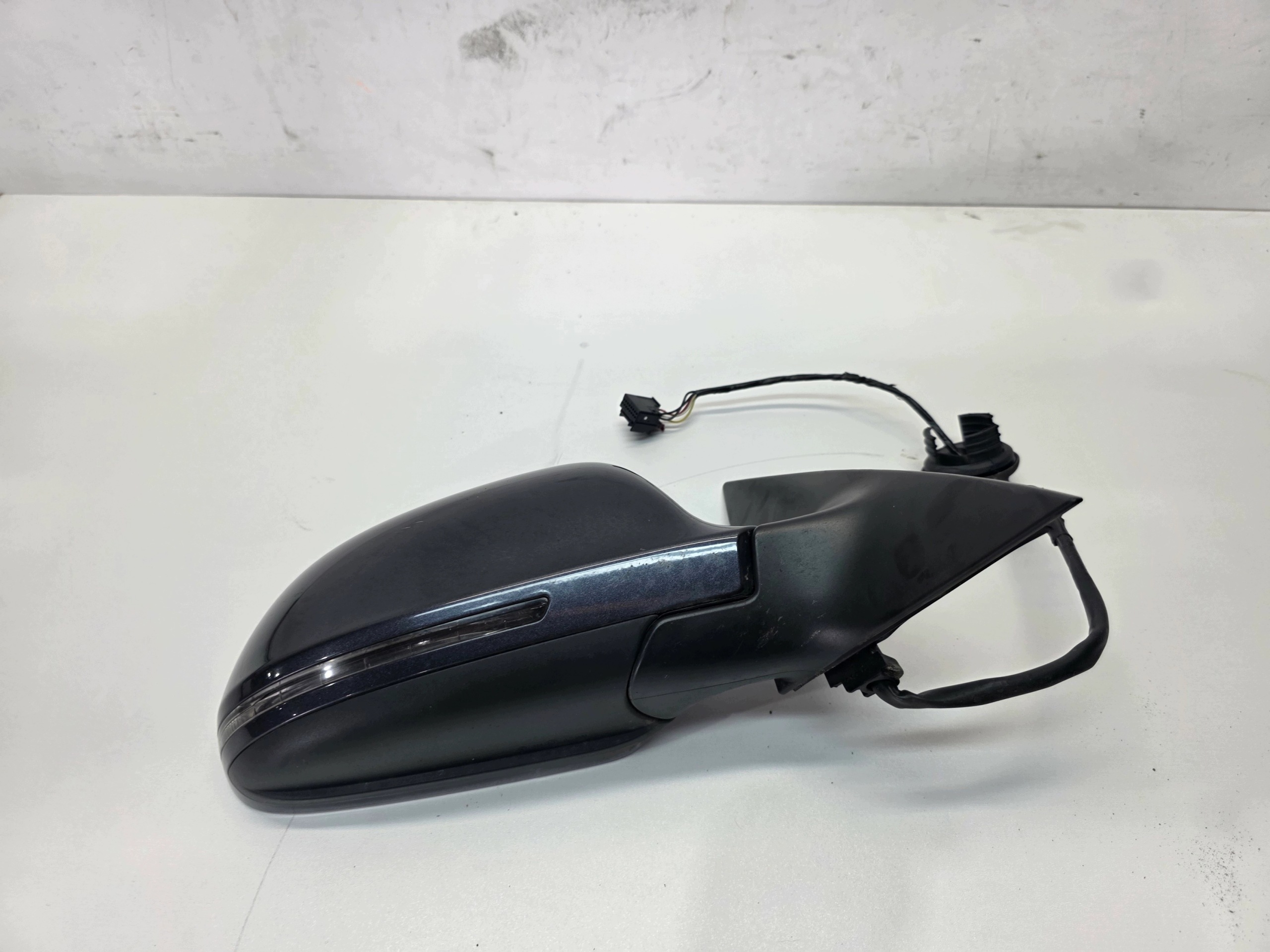 mirror right front AUDI A6 C6 LIFT LZ7Q 6-PIN EUROPA