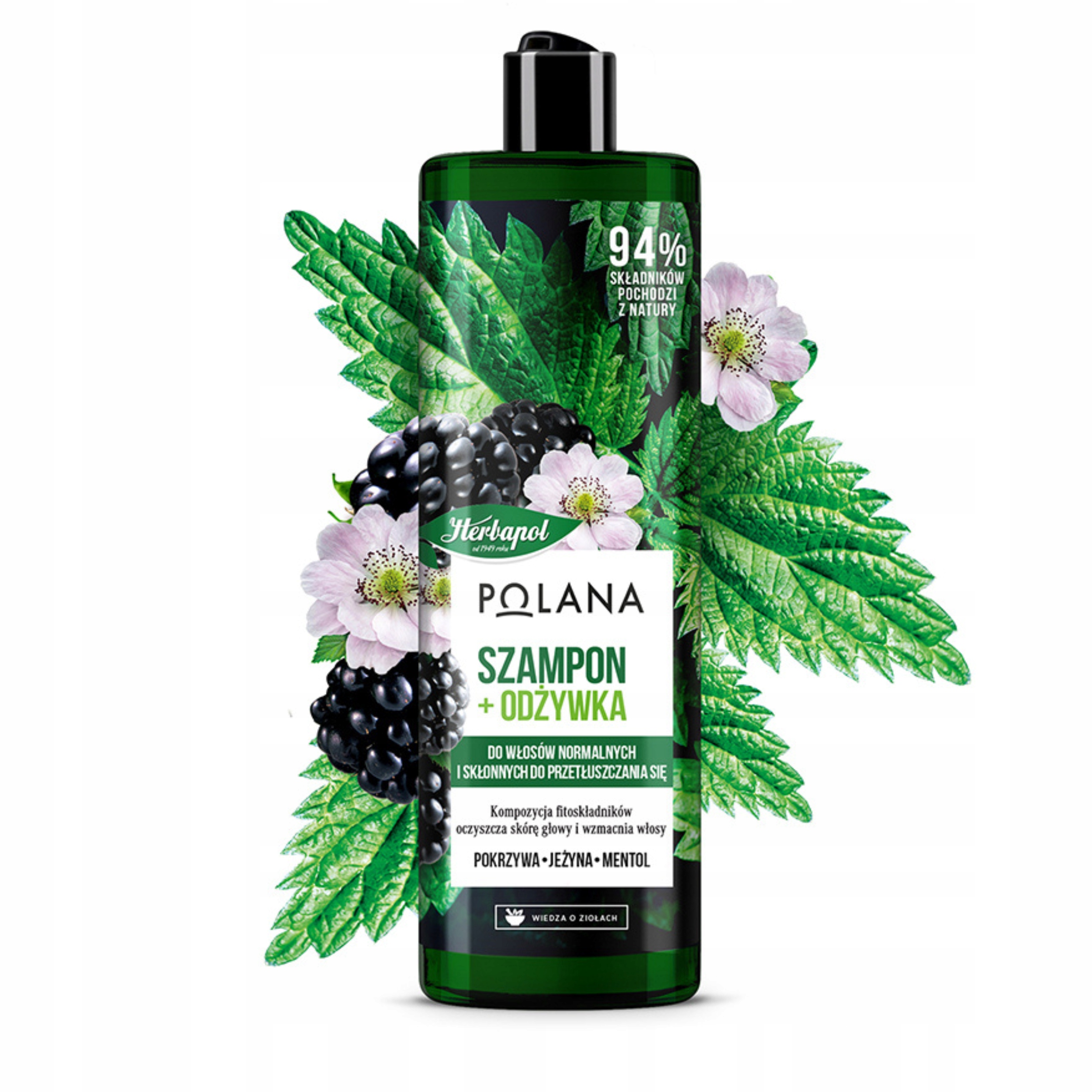 

Polana Szampon/odżywka 2W1 Jeżyna-pokrzywa 400ML