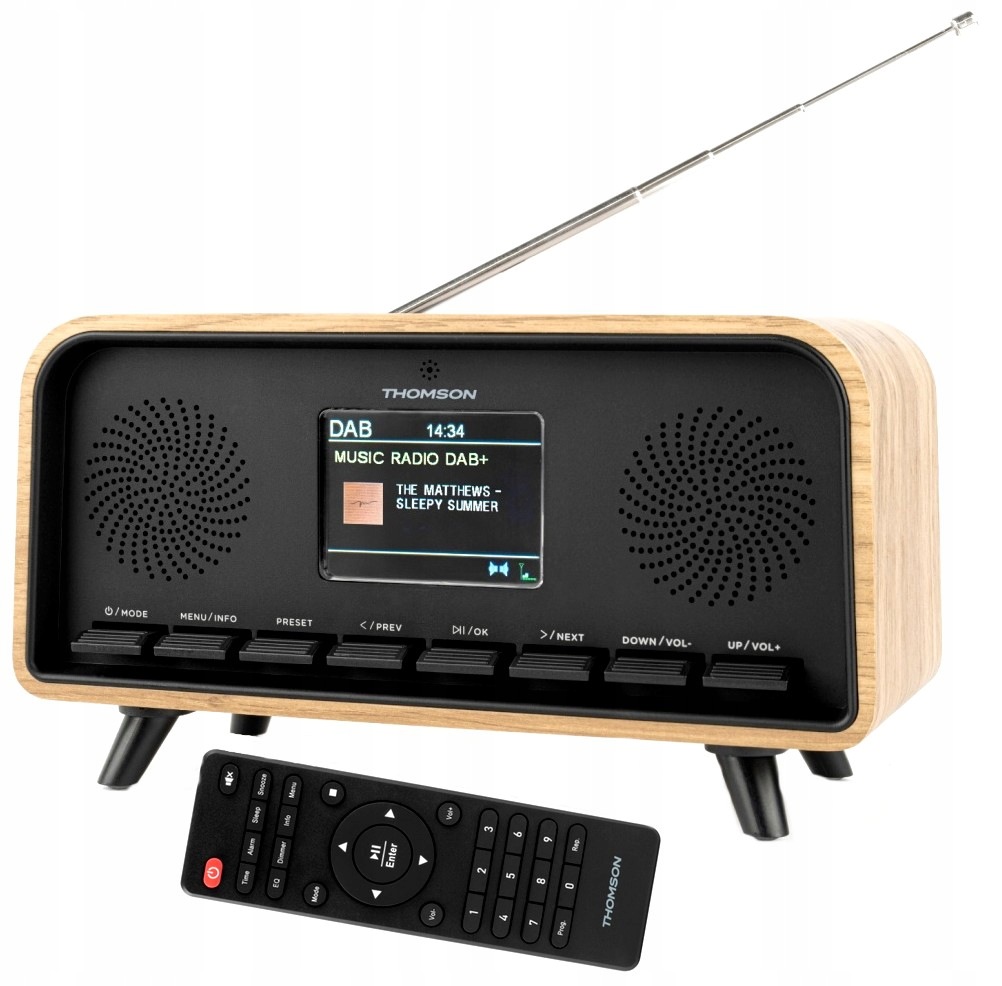 Thomson Cosy Radio Dab+ Fm Bluetooth 5.3 LCD hodiny 30W RT850DABBT