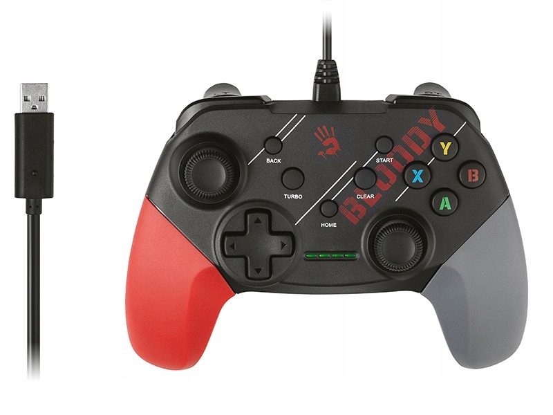 Gamepad A4TECH Bloody GP30 Sports Red Usb PS3 Switch Pc Android