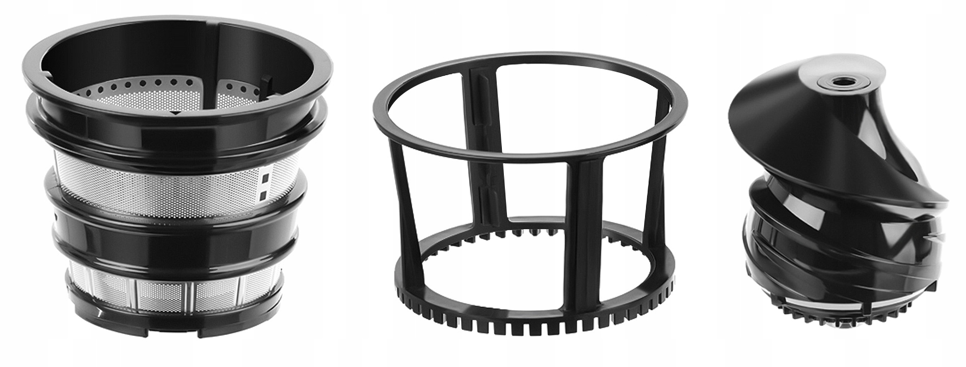 OUTLET Wyciskarka wolnoobrotowa Transa Electronics Kolor dominujący srebrny/szary