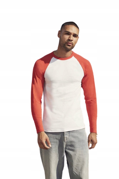 FRUIT KOSZULKA Z DŁUGIM RĘKAWEM BASEBALL WM L