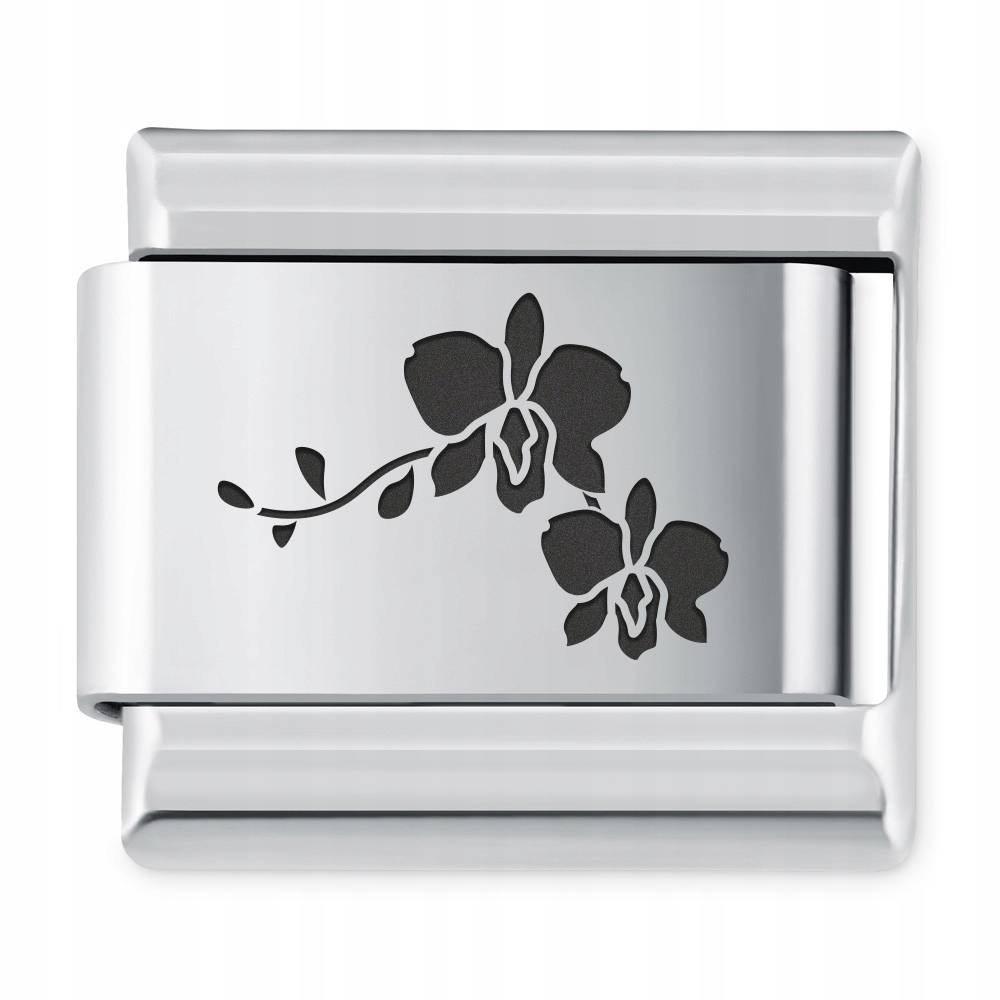 

Italian Charms Symbole Roślinne Orchidea Grawer