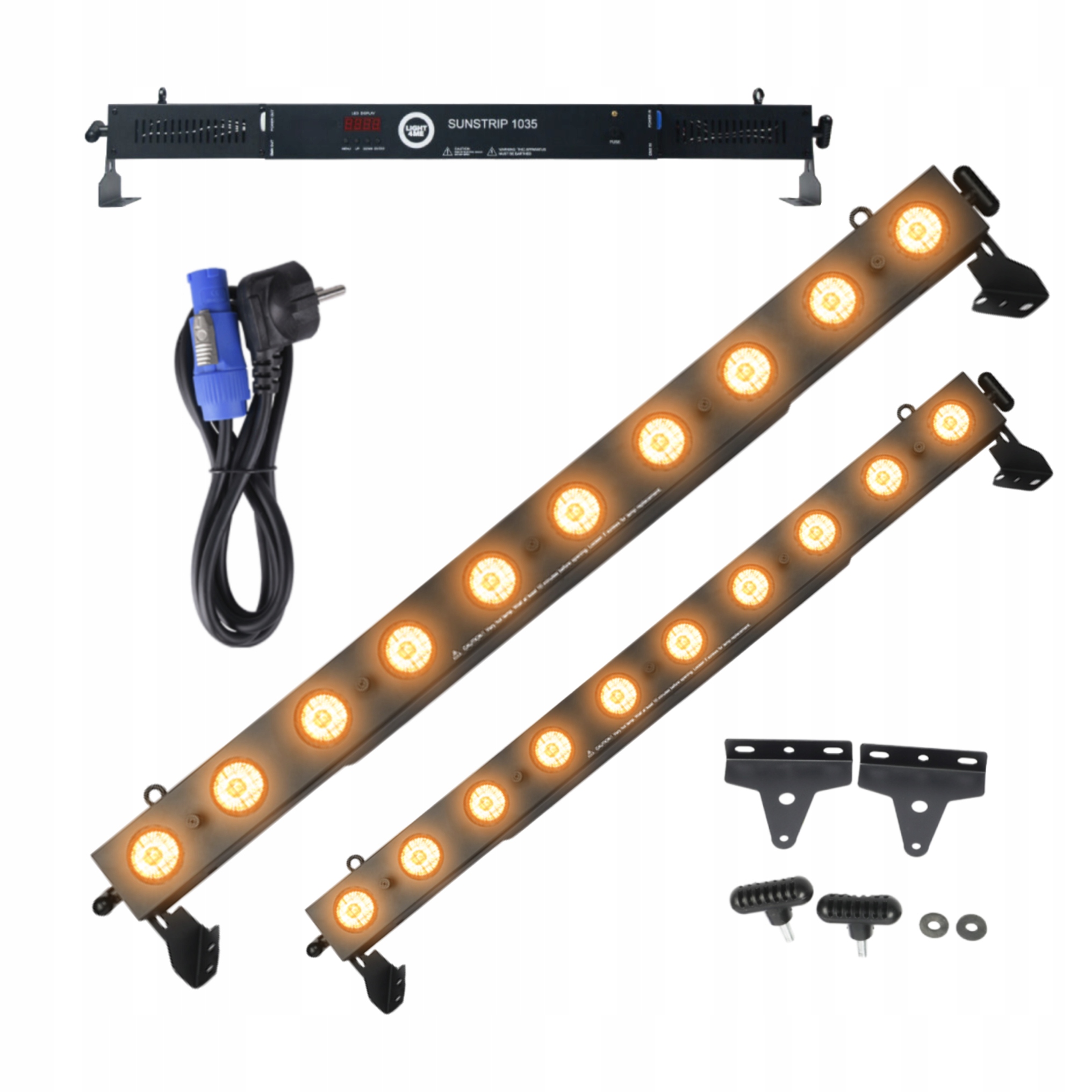 2× Belka oświetleniowa listwa LED ciepłe światło Light4Me Sunstrip 1035