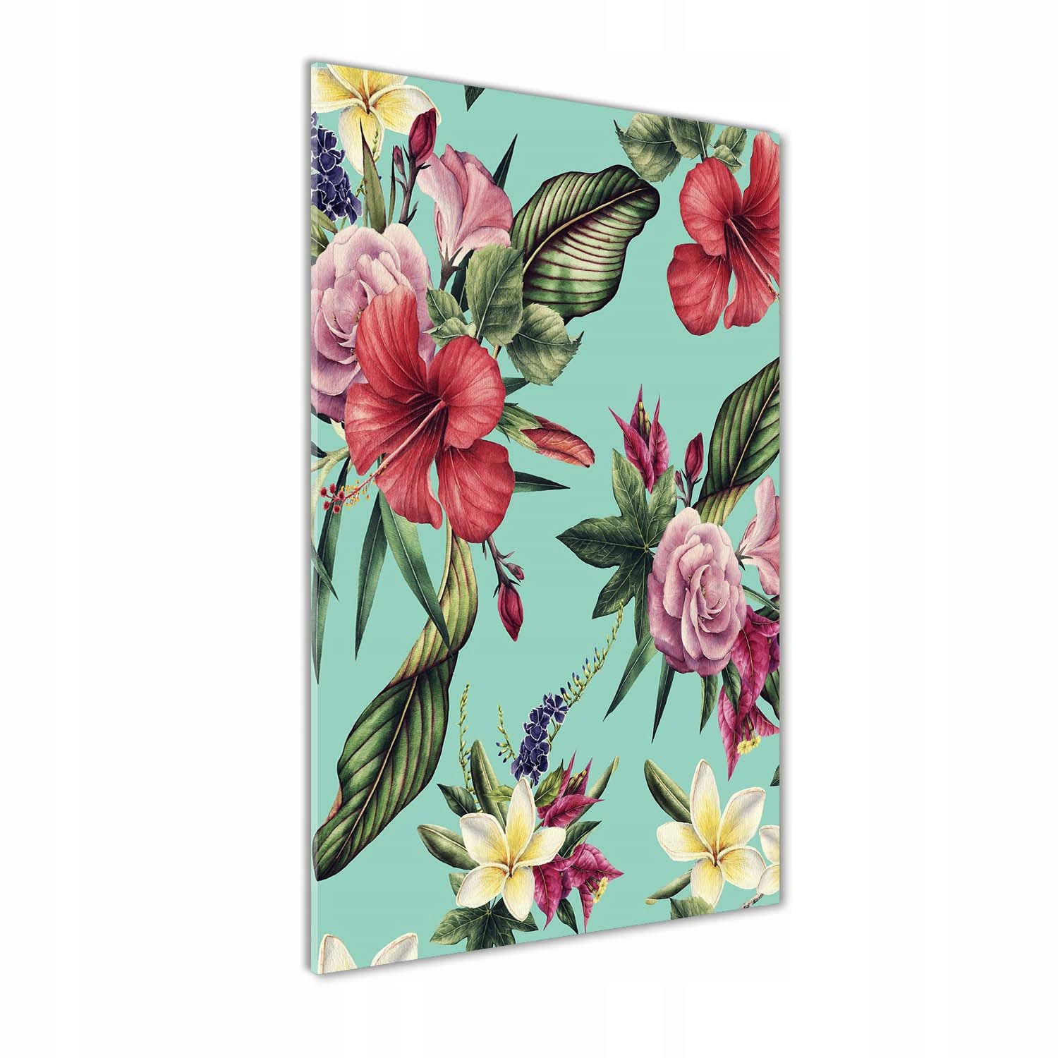 

Foto obraz szkło hartowane Hawajski wzór 50x100 cm