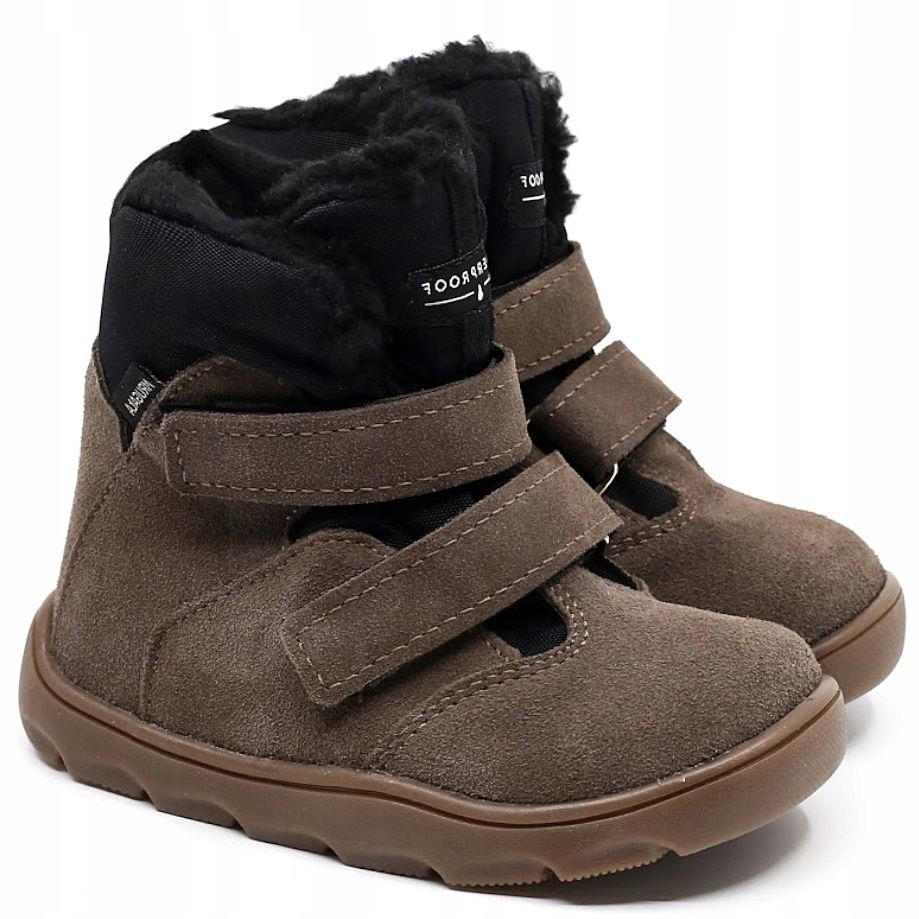 Mrugała Barefoot Tami Grey 7123/5-80 kozaki zimowe z membraną 21