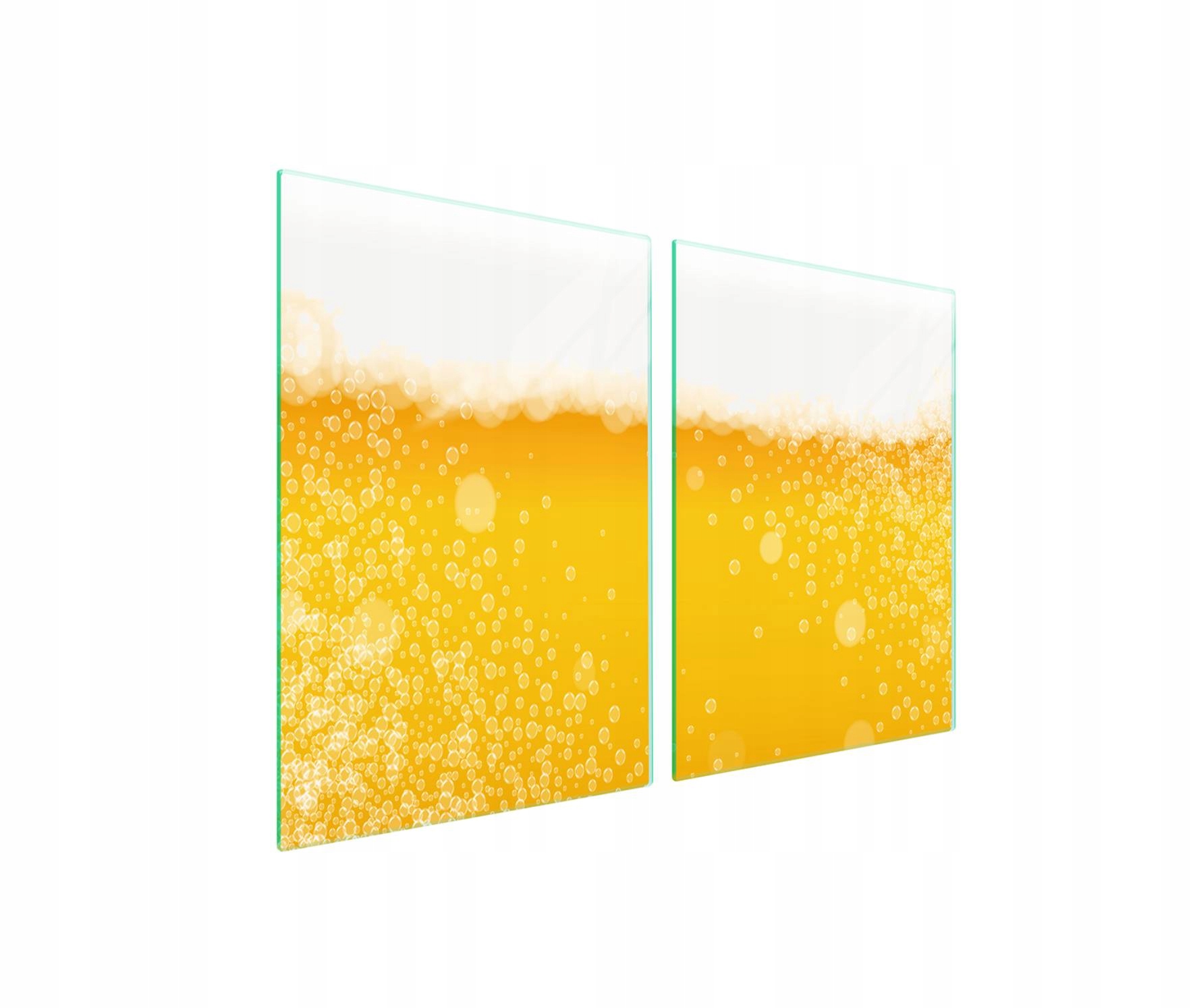 Skleněná ochranná deska na sporák 2x45x52 Pivo na zeď 7v1