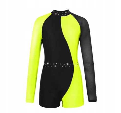Strój Akrobatyka R 134 Do Gimnastyki Body Kombinezon 2753