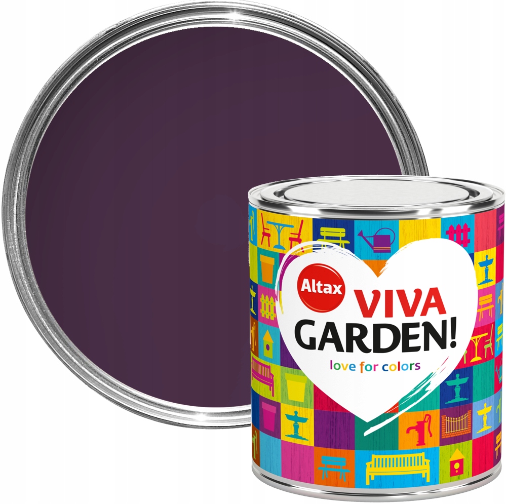 FARBA VIVA GARDEN ALTAX FIOŁKOWA DOLINA 0,75L