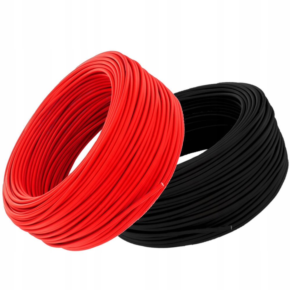 Sada Kabel Solární 2x50 m 6 mm2