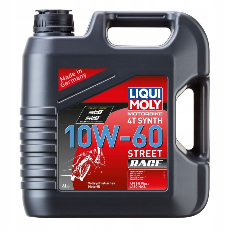 OLEJ 10W 50 LIQUI MOLY 4T SYNT STREET 4