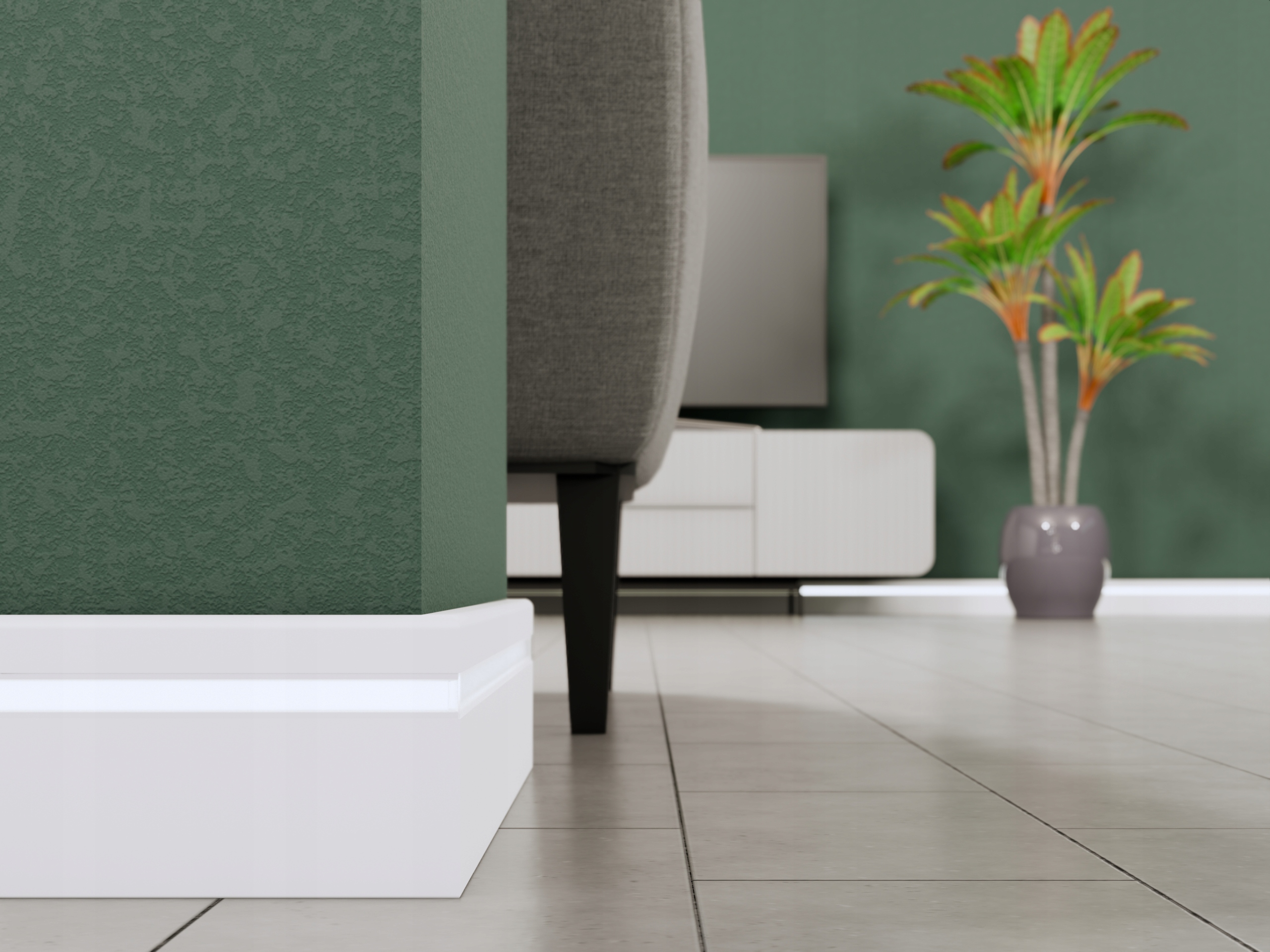 8CM LISTWA PRZYPODŁOGOWA LED MDF BIAŁA PM01 EAN (GTIN) 5900000080871