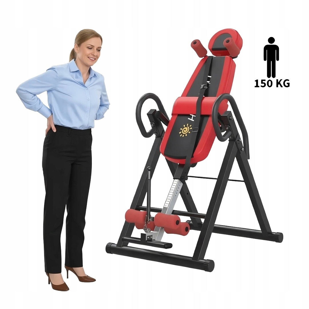 Ławka Grawitacyjna Inwersyjna Treningowa Rehabilitacyjnа Halo-Fit Do 150 Kg