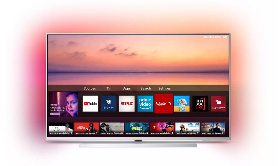 TV Philips 65" 65PUS6814/12 SMART TV UHD 4K Typ telewizora LED