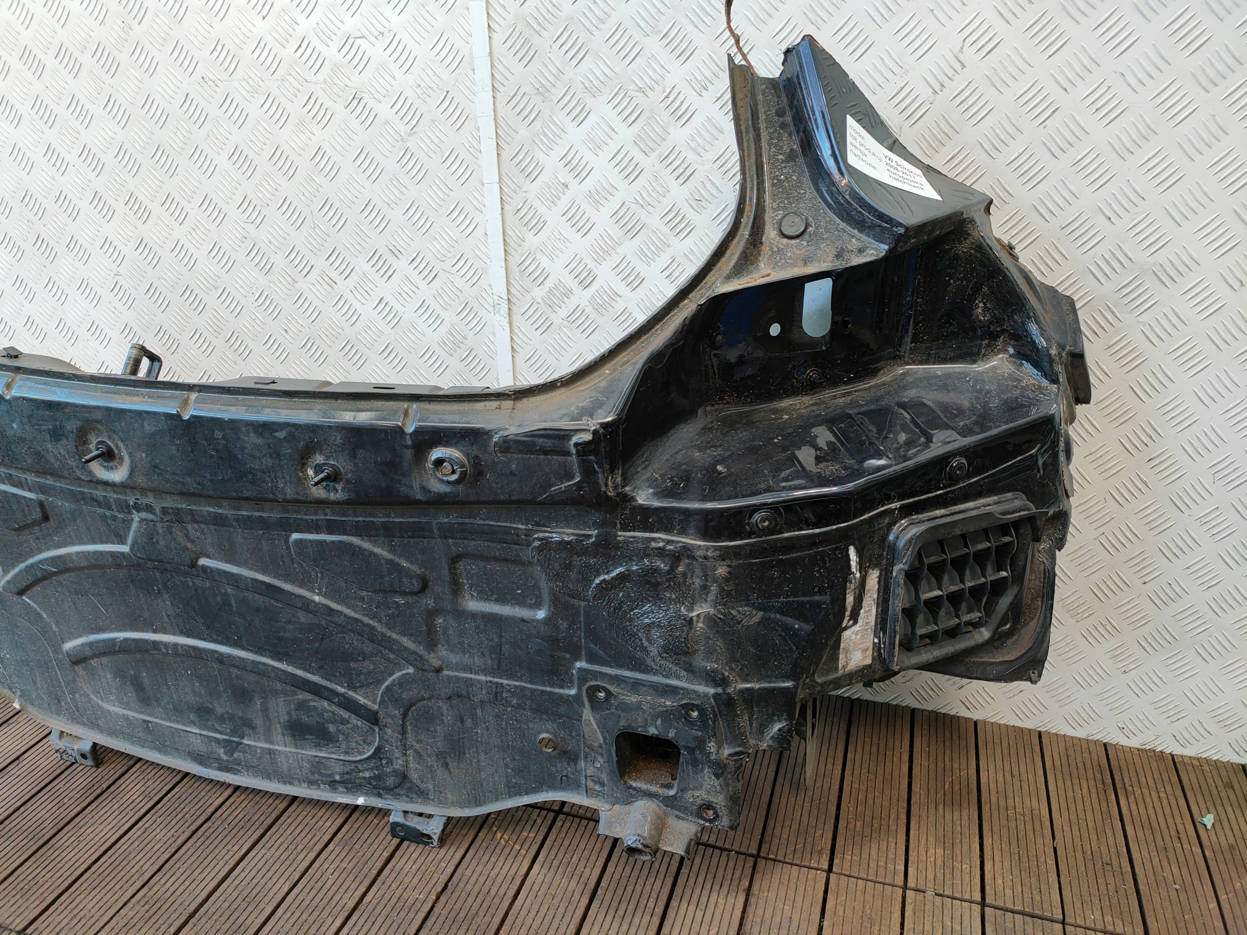 VW SCIROCCO III 08-17 rear panel pillar OKULAR right SCIANA OE