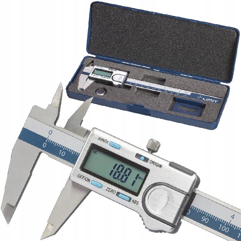 

Suwmiarka Cyfrowa 150 mm 174230102 Limit