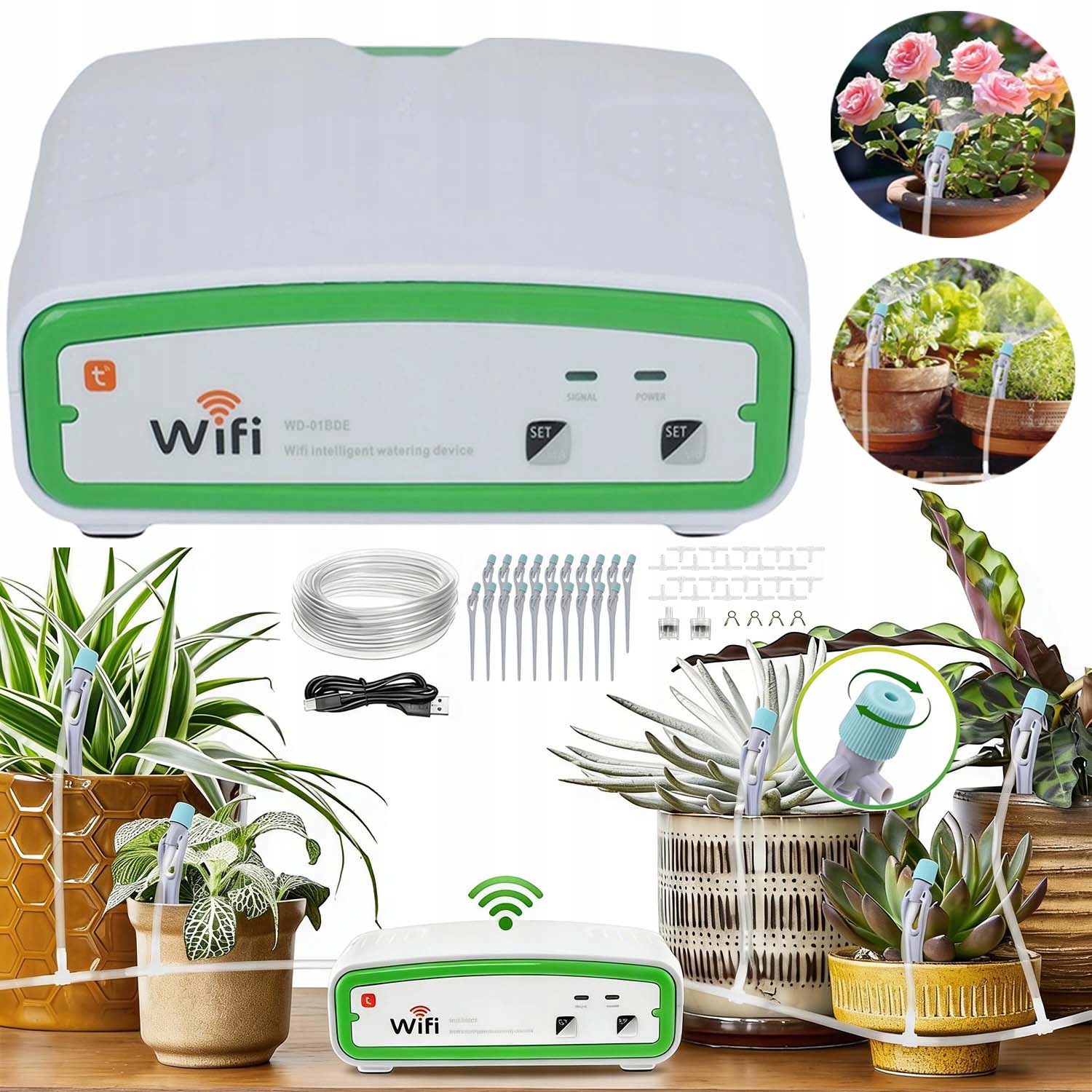 Automatický Inteligentní Systém Zavlažování Rostlin Usb/wi-fi Konev