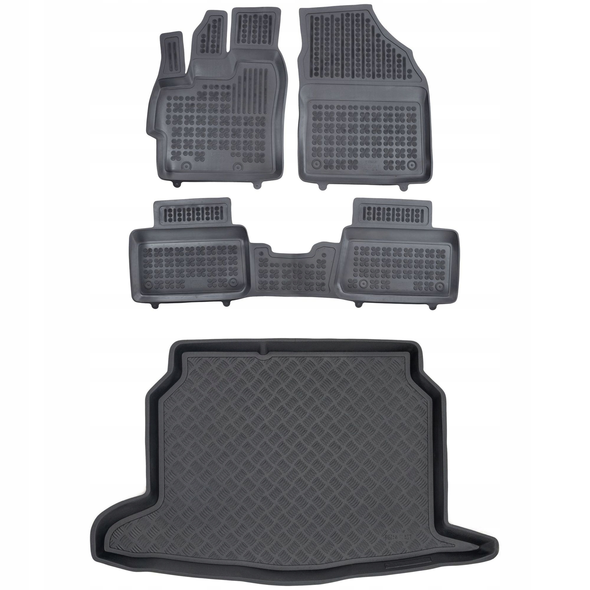 Sada koberčekov a rohože Toyota Yaris Cross od roku 2021 s horným nastavením