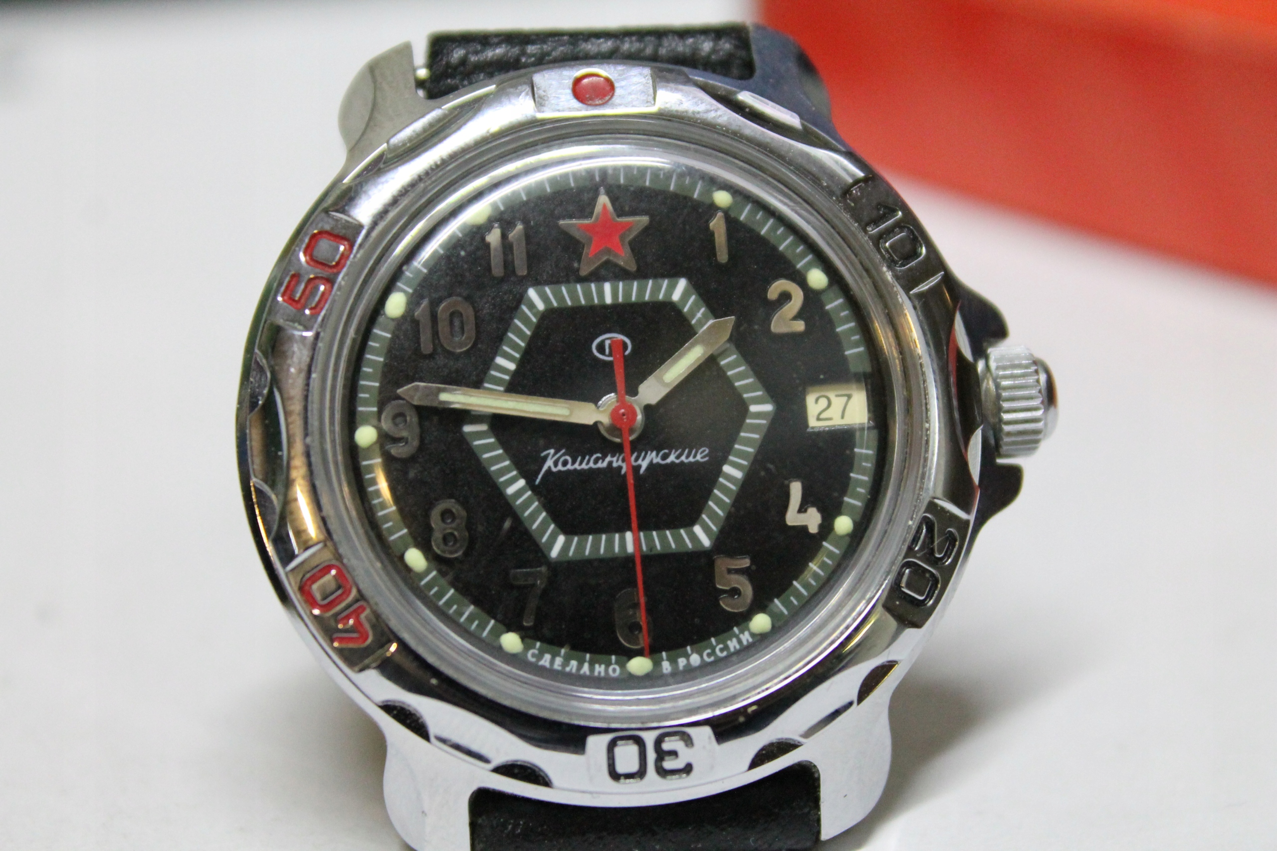 Wostok Vostok KAMANDIRSKI-nový -nos