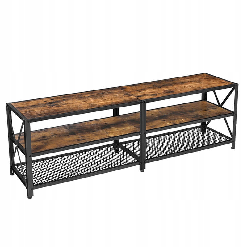 Tv stolík Vasagle Berit hnedý