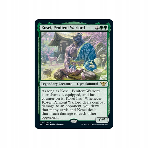 Mtg Kosei, Penitent Warlord (Rare)