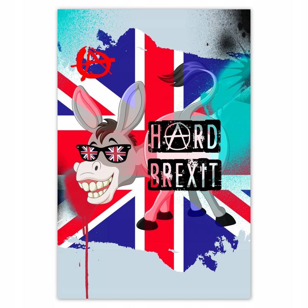 

Plakat 62x93 Hard Brexit Unia