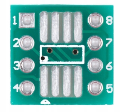 Uniwersalna płytka drukowana SO8 SSOP8 to DIP8 Kod producenta PCB-075