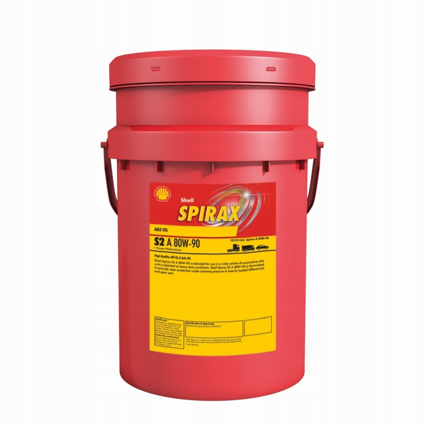 

Olej przekładniowy Shell Spirax S2 A 80W-90 (20L)