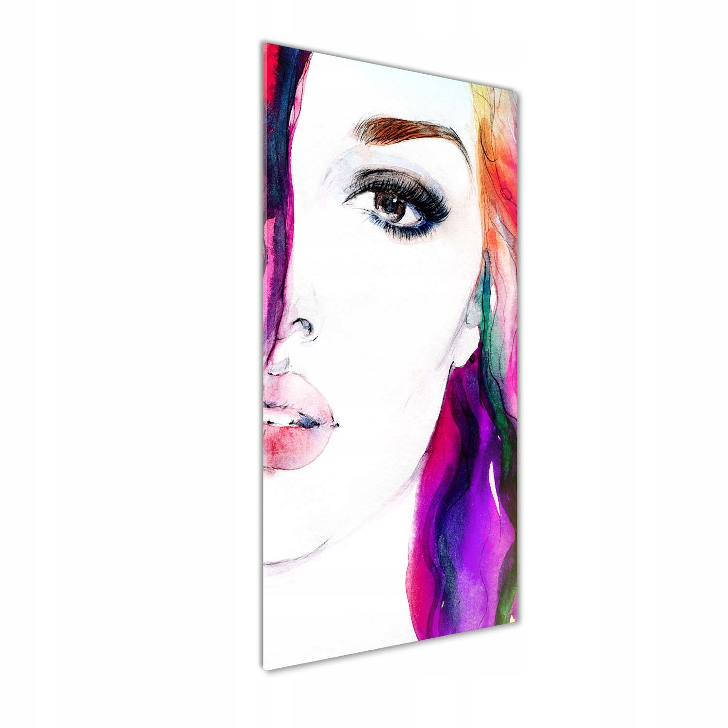 

Foto obraz na szkle Abstrakcja kobieta 50x125 cm