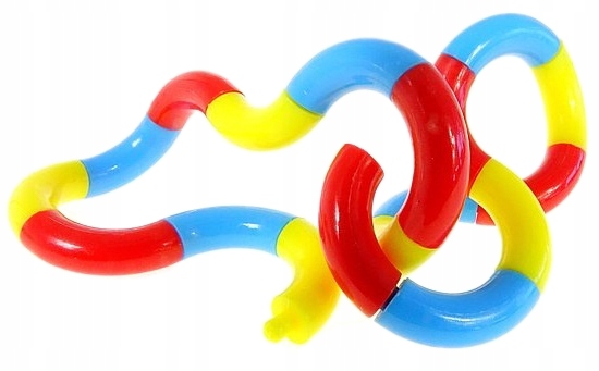 KOLOROWY TANGLE WĄŻ MANIPULACYJNY ANTYSTRES 9189
