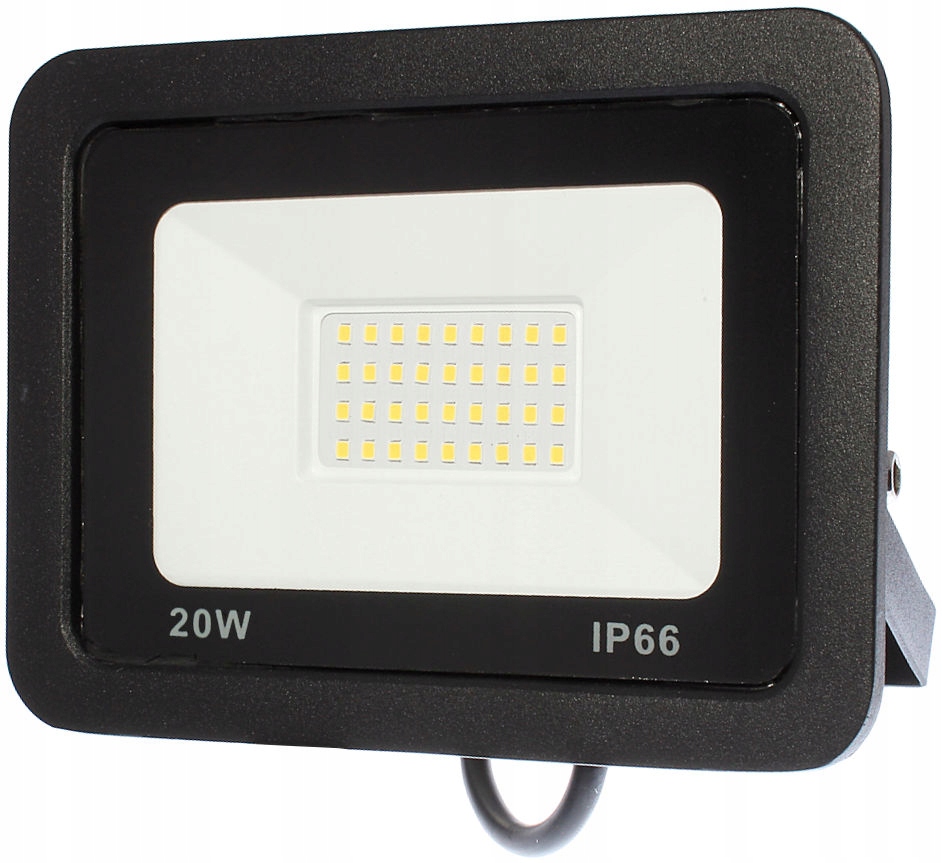 

Halogen Naświetlacz Lampa Led 20W Biały Zimny