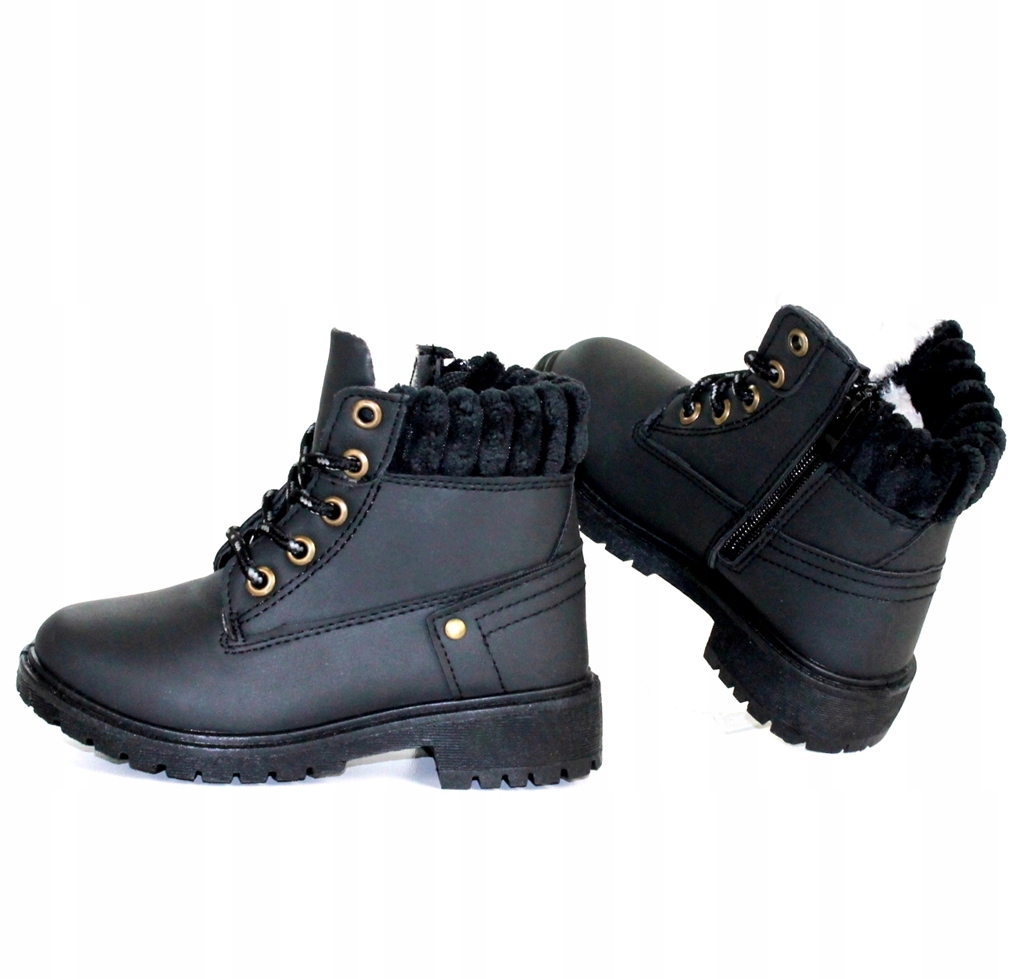 

Trapery Dziecięce Trzewiki Ciepłe Buty Na Suwak 25