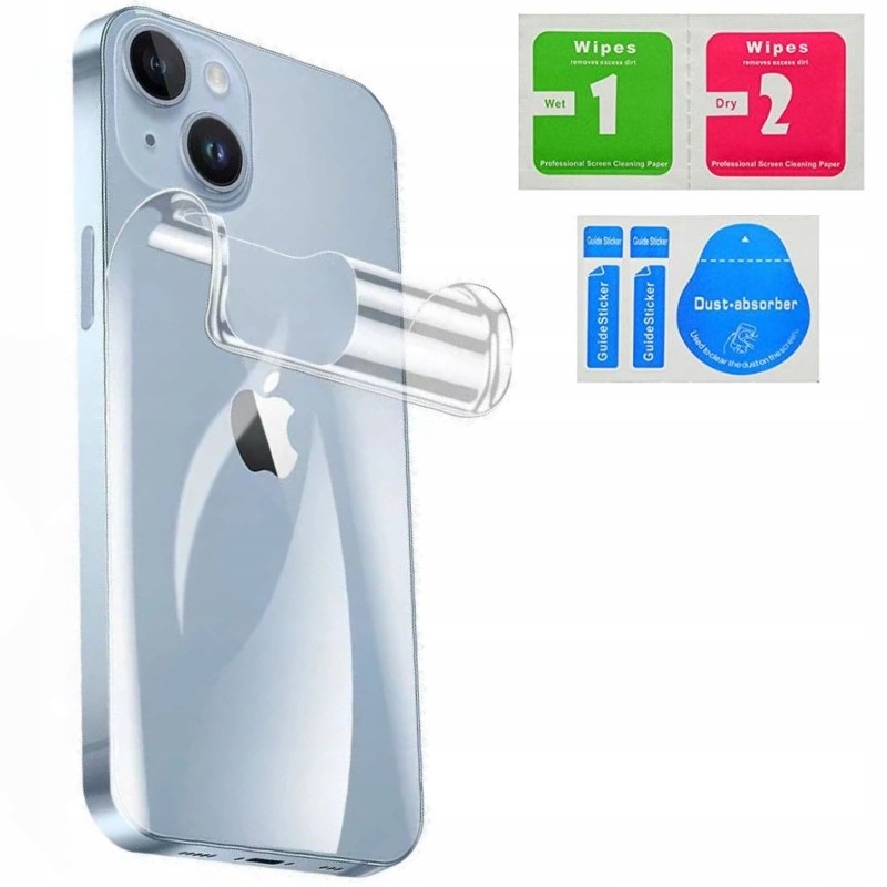 FOLIA OCHRONNA NA TYŁ HYDROŻELOWA HYDROGEL DO APPLE IPHONE 15