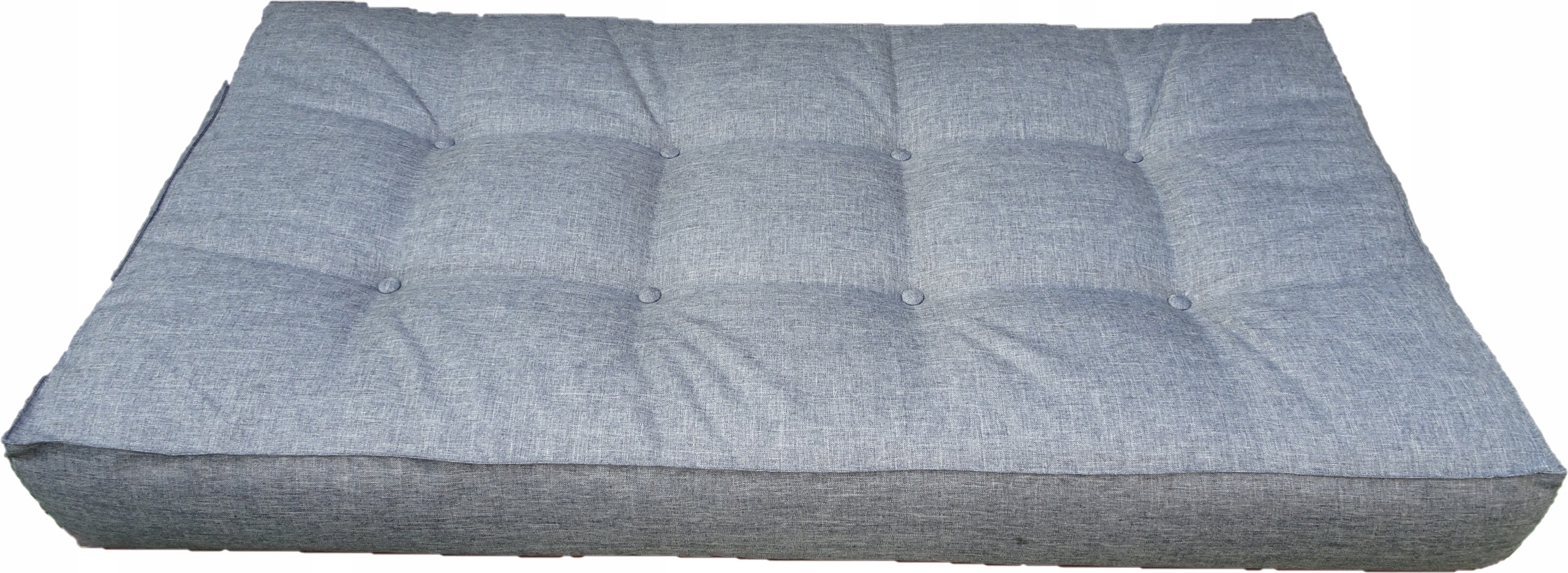 Poduszka na Paletę 120 x 60 Silver 23 Szary