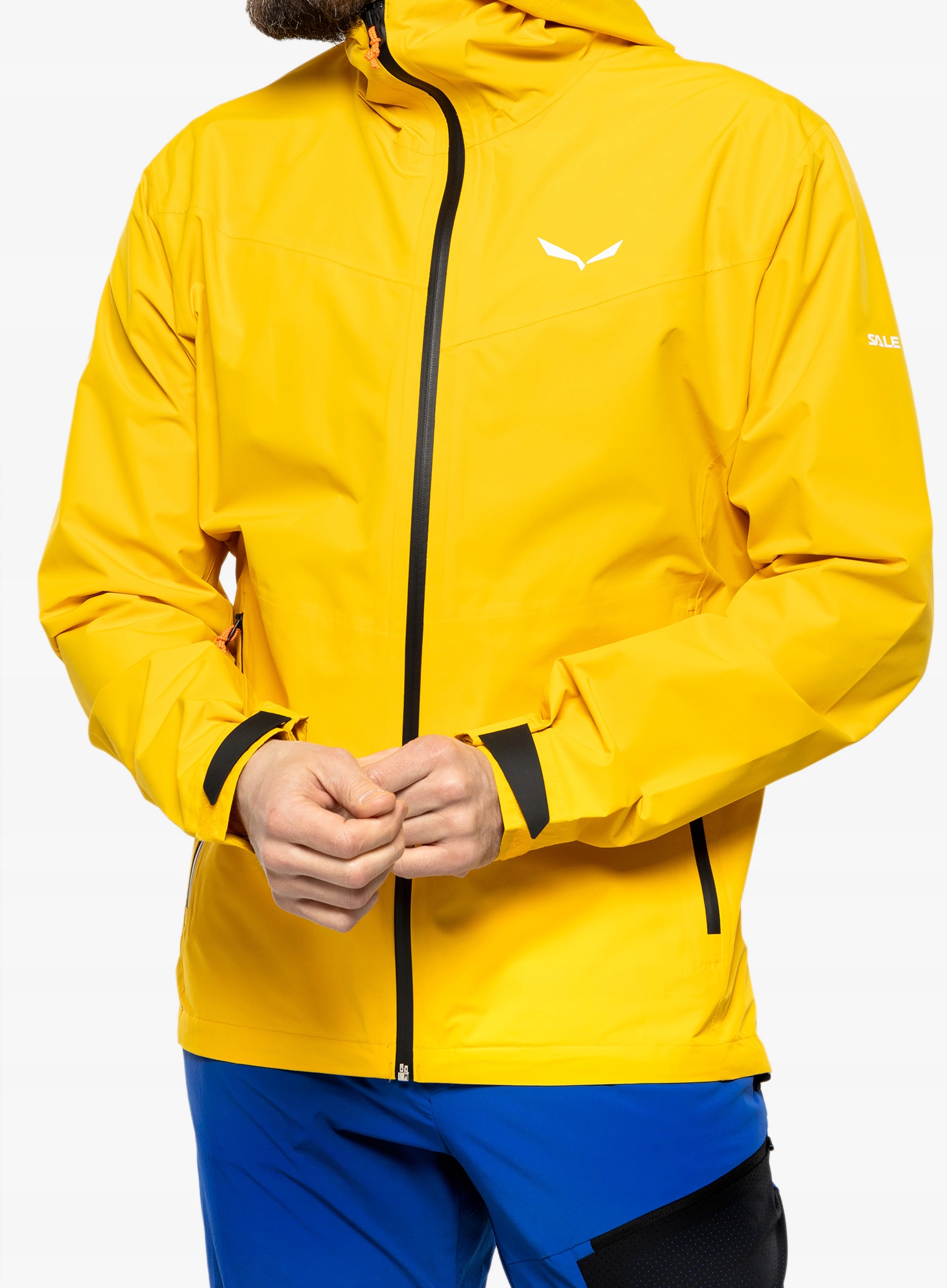 Pánská bunda Salewa Puez Aqua 4 Ptx 2,5L Jacket zlatá S
