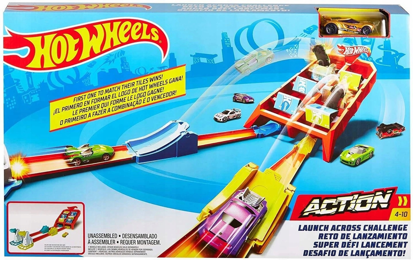

Hot Wheels Tor Tory Zestaw Pętla Wyścig Autko