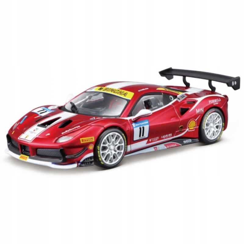 

Model Metalowy Bburago 1:24 Ferrari 488 Challenge